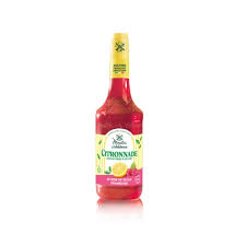 Citronnade Concentrée Au Citron De Sicile Et À La Framboise