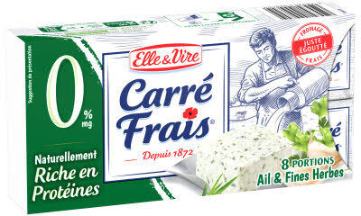 Carré Frais Ail Et Fines Herbes