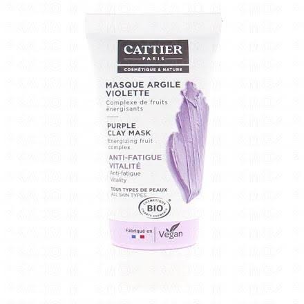 Masque Visage Anti-fatigue Argile Violette Bio