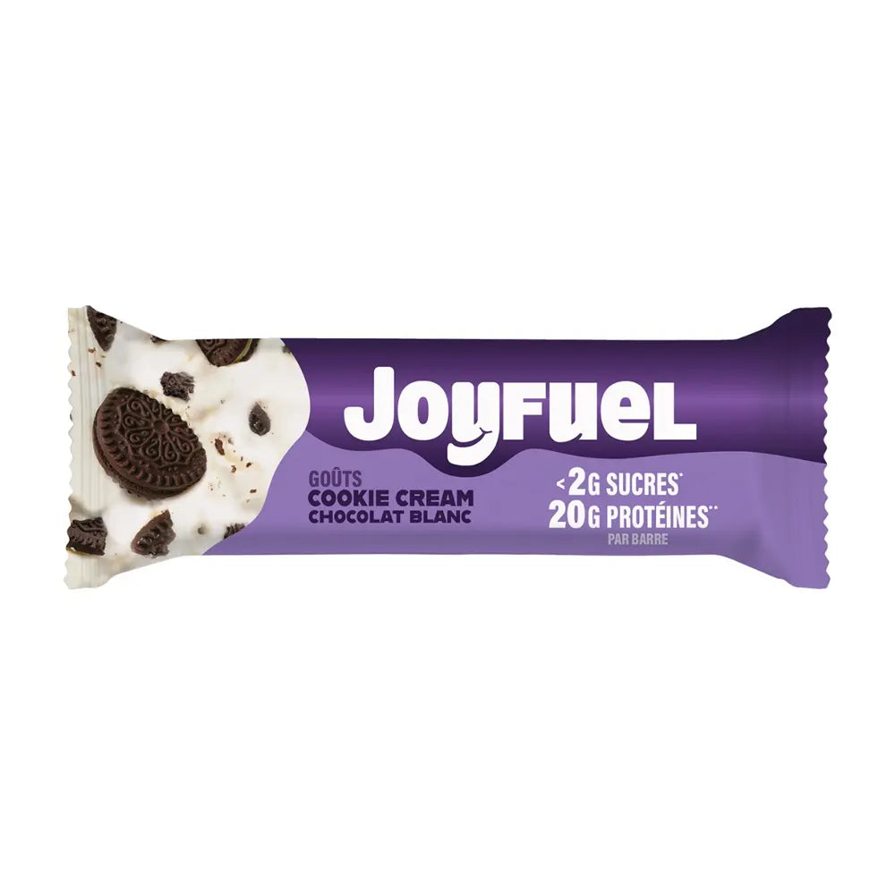 Barres Chocolatées Blanc Cookie Cream Protéinée