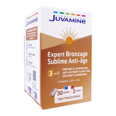 Complément Alimentaire Expert Bronzage Sublime Anti-âge 3en1