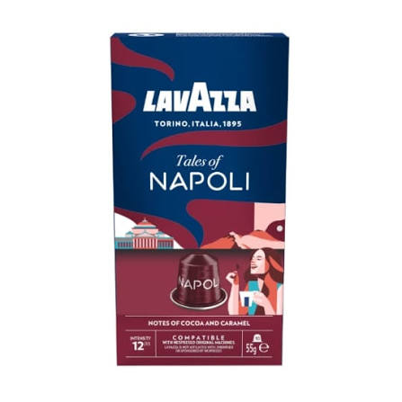 Café En Capsules Tales Of Napoli Intensité 12