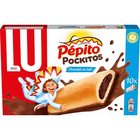 Pockitos Pépito Fourrés Au Chocolat Au Lait