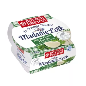 Fromage Fouetté Madame Loïk Ail Et Fines Herbes