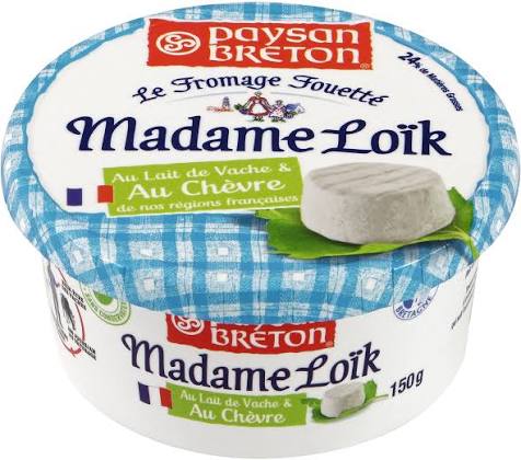 Fromage Fouetté Madame Loïk Au Lait De Vache Et Chèvre