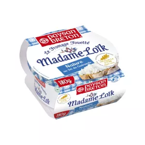 Fromage Fouetté Madame Loïk Nature Au Sel De Guérande