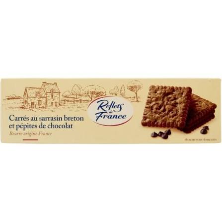 Biscuits Pur Beurre À La Farine De Sarrasin Et Pépites De Chocolat Noir