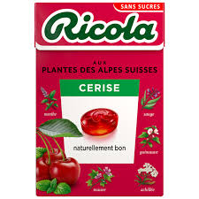 Bonbon Aux Plantes Des Alpes Suisses Cerise Sans Sucres