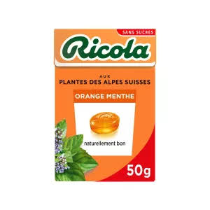 Bonbons Orange Menthe Sans Sucres