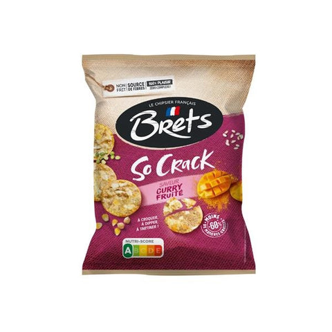 Biscuit Salé So Crack Curry Fruité