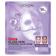 Masque Visage Hydrogel Revitalift Glass Skin