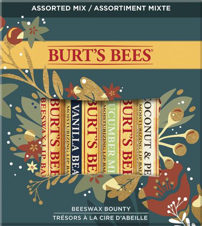 Burt's Bees Beeswax Bounty Assorted Lip Balm - 4 Pack