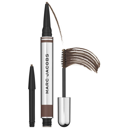 Beauty Brow Wow Duo Brow Powder Pencil and Tinted Gel + 1 Pencil Refill Dark Brown 08
