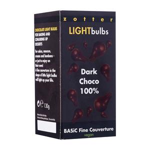 Zotter Couverture Chocolate - Light Bulbs Dark Choco
