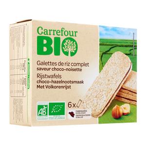 Organic Rice Thin Cakes Filled With Chocolate