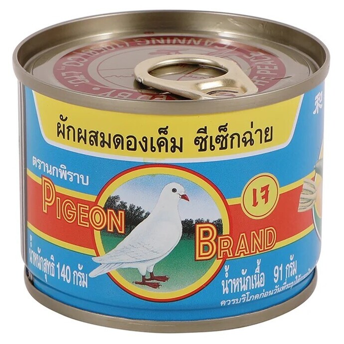 ผักกาดดอง ซีเซ็กฉ่ายกระป๋อง ฝาดึง 140 ก.