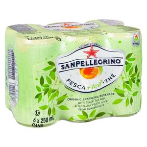 Pesca+Tea Organic Sparkling Peach Tea Beverage