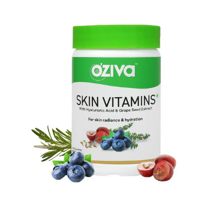 Plant Based Skin Vitamins Capsules - For Radiance & Hydration