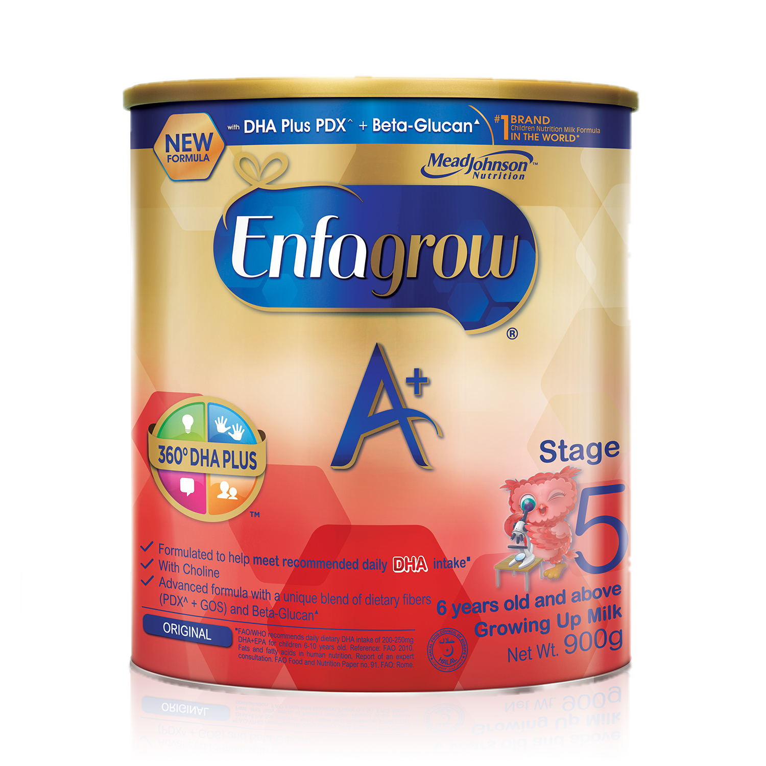 Enfagrow A+ Stage 5 Growing Up Milk Powder 360DHA+ (6Y+) 900g