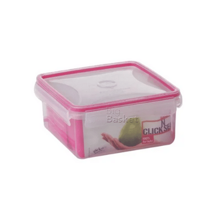 Click N Seal Square Microwaveable Plastic Container