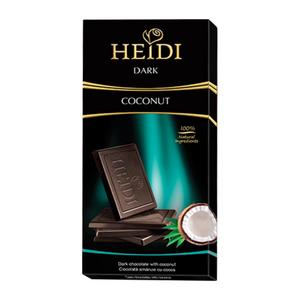 Dark Chocolate Bar with Coconut Flakes