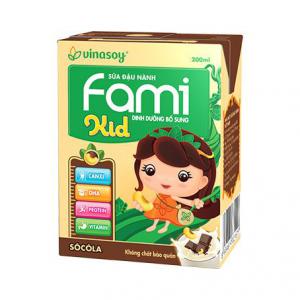 Sữa Đậu Nành Socola Fami Kid