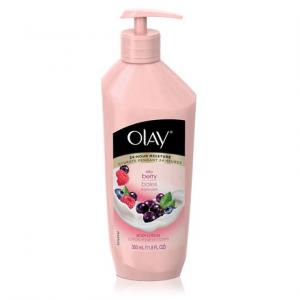 OLAY SILKY BERRY BODY LOTION