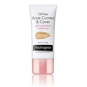 Oil-Free Acne Correct & Cover Pink Grapefruit Moisturizer 1.7 fl oz