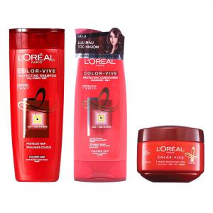 Bộ sản phẩm lưu màu tóc nhuộm Color Vive  