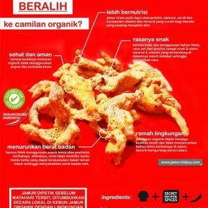 Keripik Jamur Organik