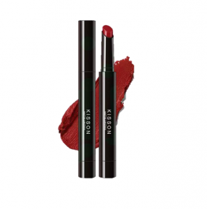 Son lì KISSON Matte Lipstick màu đỏ nâu