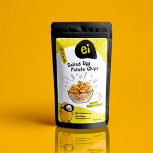 Salted Egg Potato Chips