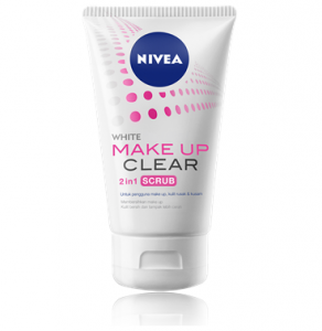Make Up Clear White 2IN1 Scrub Wajah